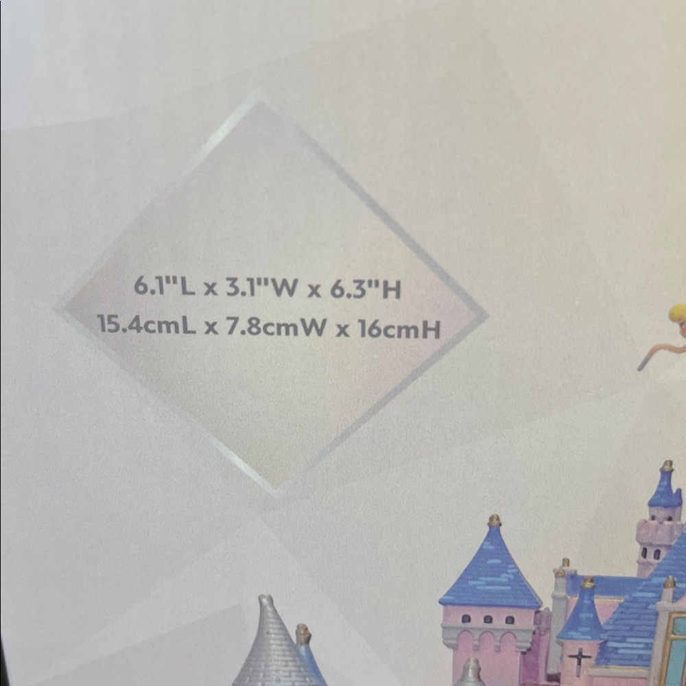 Disney Sleeping Beauty  Castle 100 years new w box DISNEYLAND - Picture 10 of 10